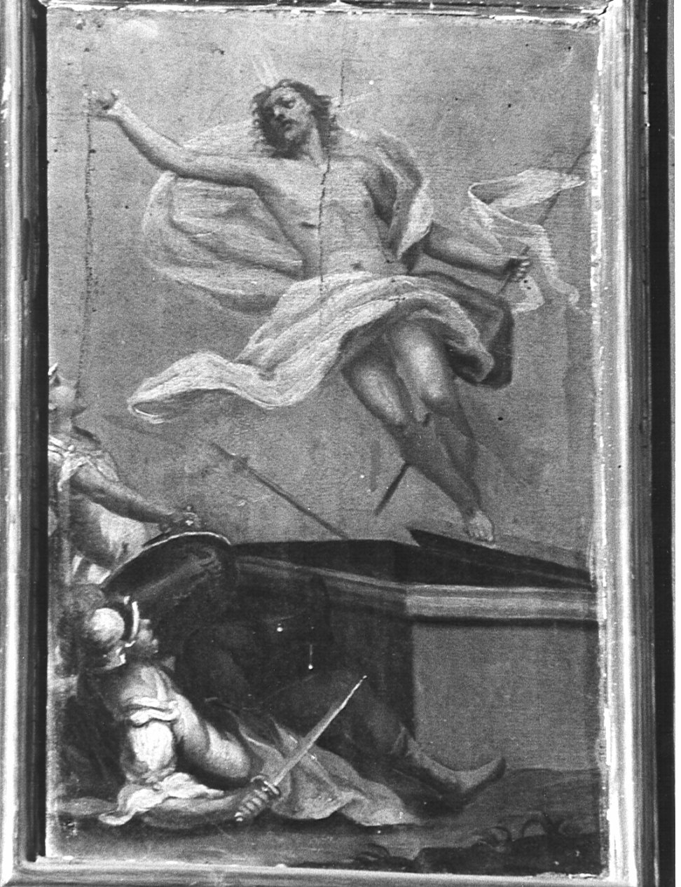 resurrezione di Cristo (dipinto, opera isolata) - ambito veneto (sec. XVIII)