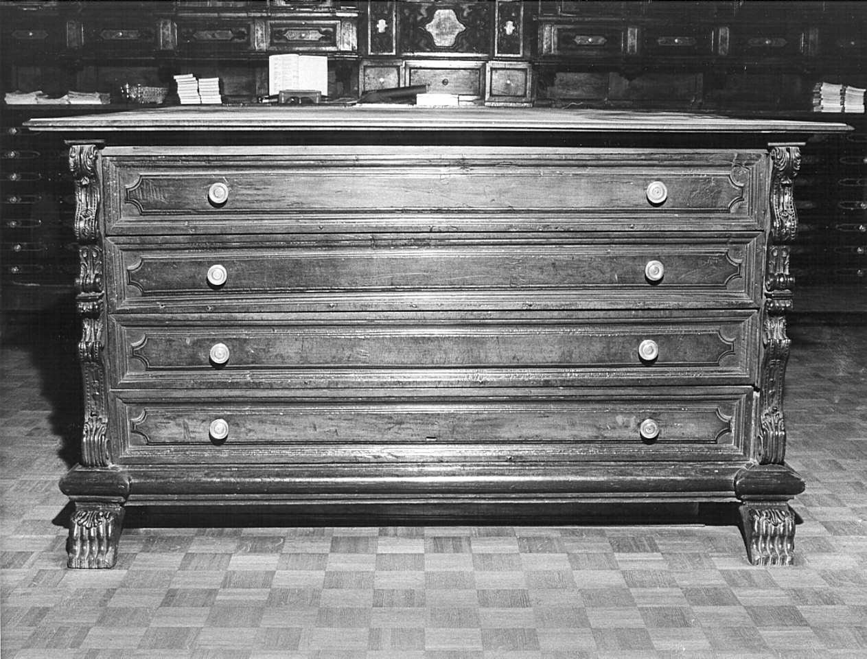 paratoio, opera isolata - bottega bergamasca (sec. XVII)