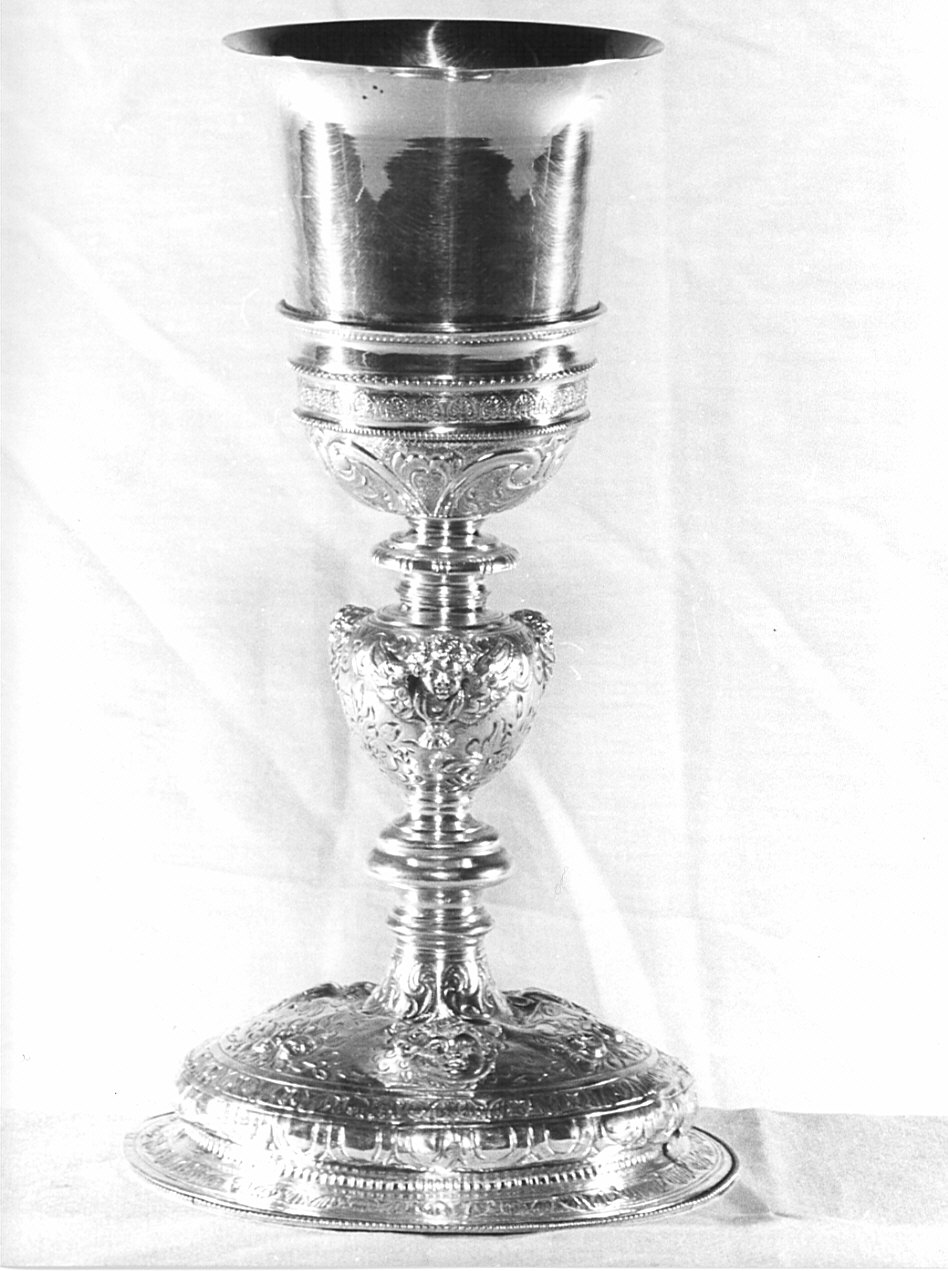 calice, opera isolata - bottega bergamasca (sec. XVII, sec. XIX)