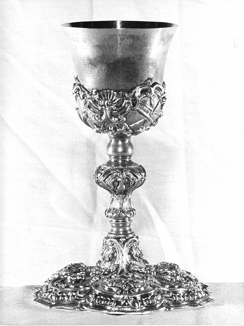 calice, opera isolata - bottega bergamasca (prima metà sec. XVIII)