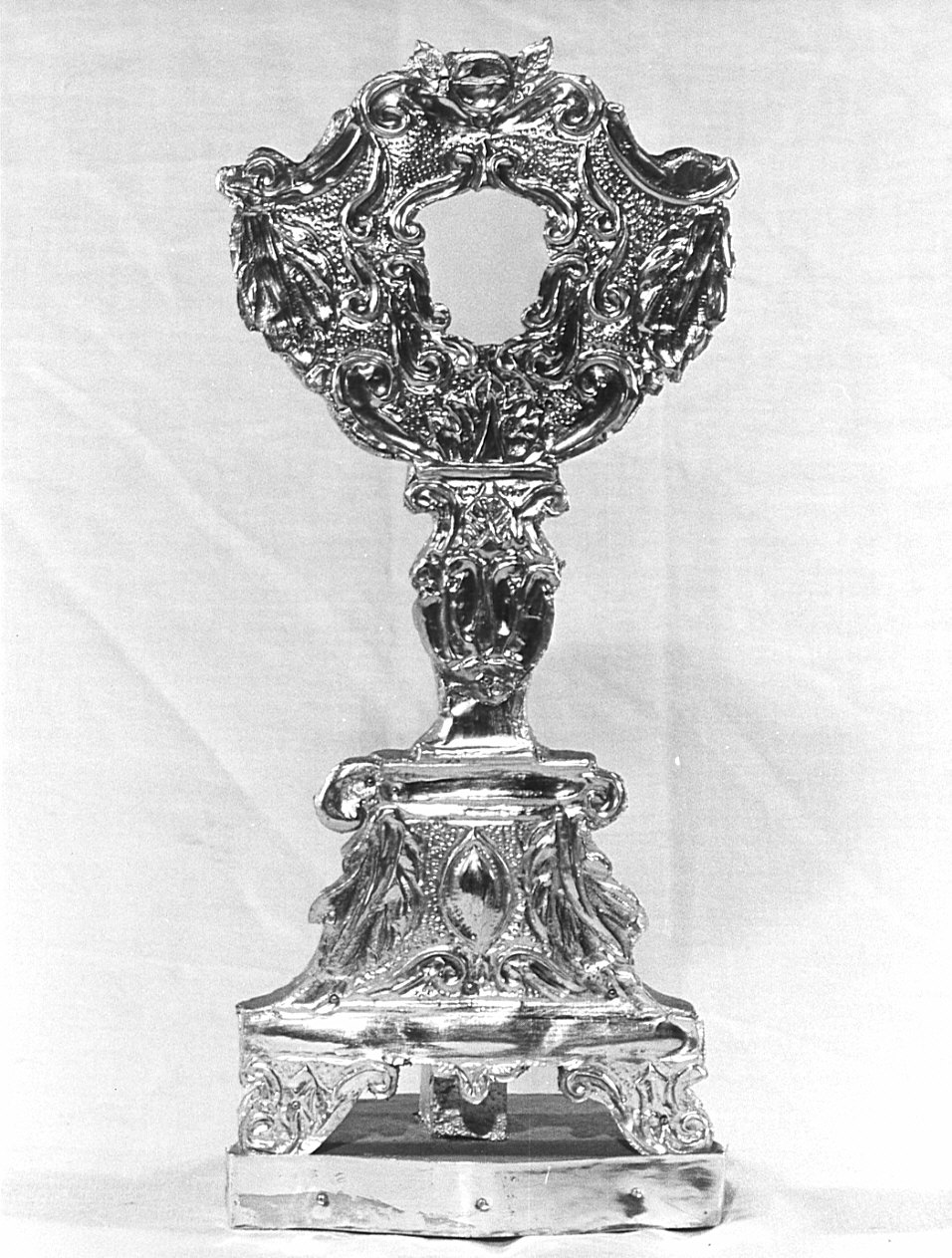 reliquiario-ostensorio, serie - bottega lombarda (fine sec. XVIII)