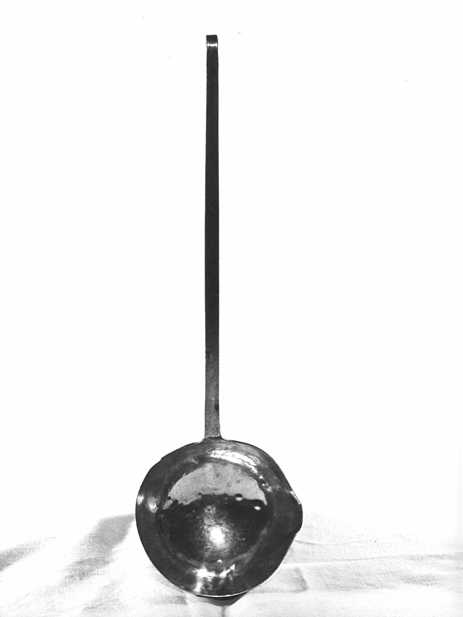 mestolo battesimale, opera isolata - bottega Italia settentrionale (sec. XIX)