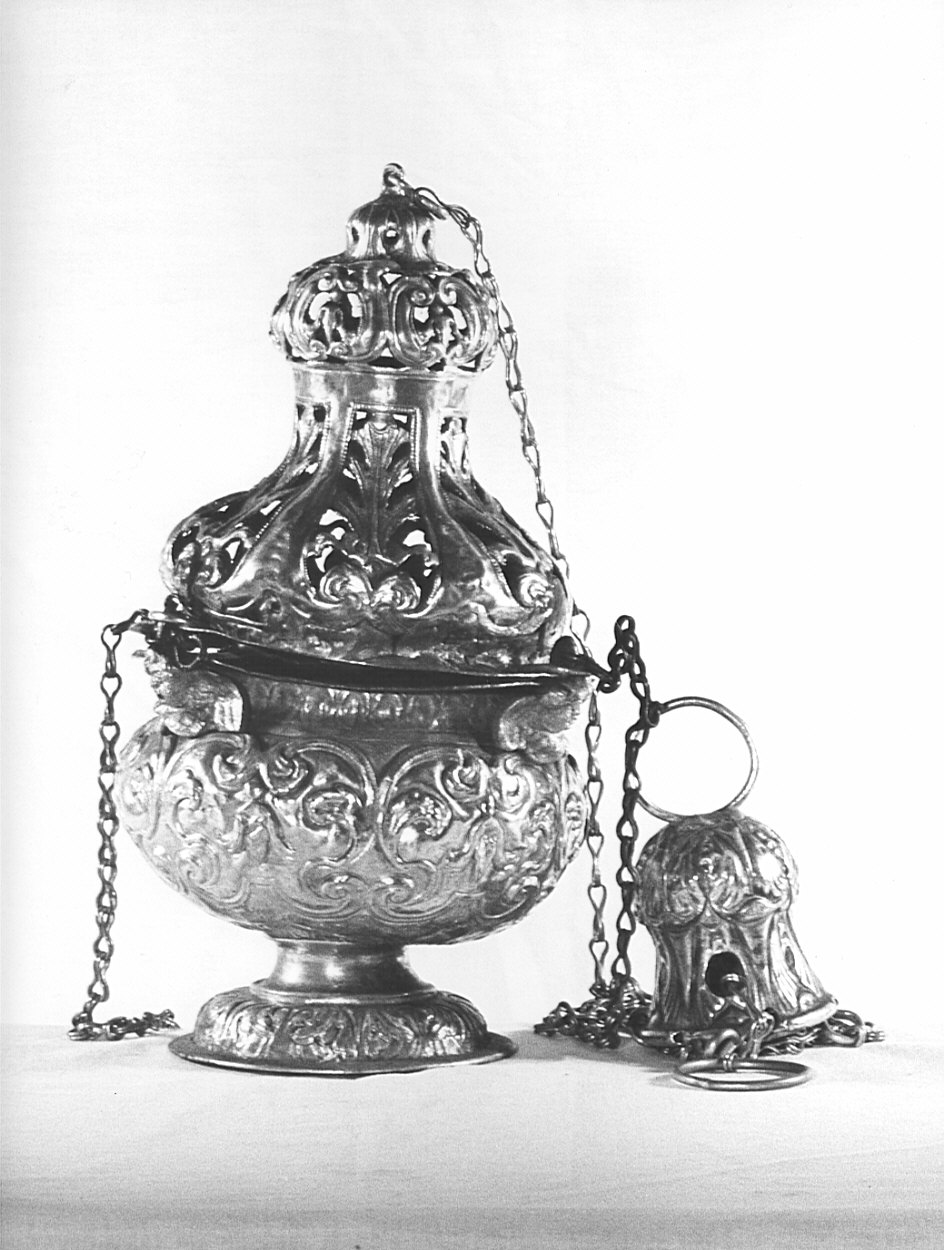 turibolo, opera isolata - bottega lombarda (fine/inizio secc. XVII/ XVIII)