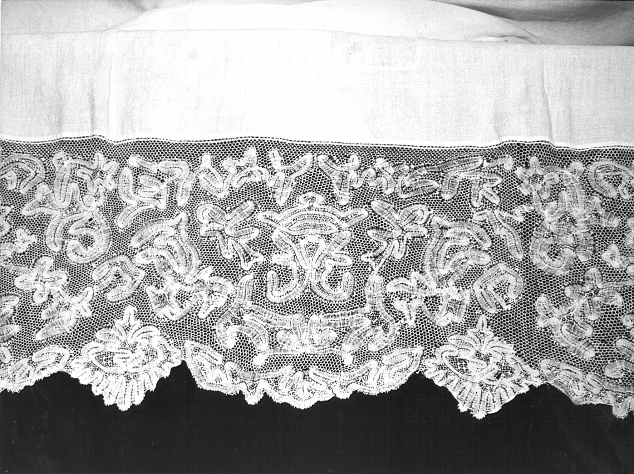 merletto, opera isolata - manifattura milanese (sec. XVIII)