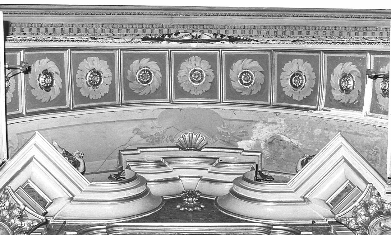 decorazione plastica, complesso decorativo - bottega bergamasca (prima metà sec. XIX)