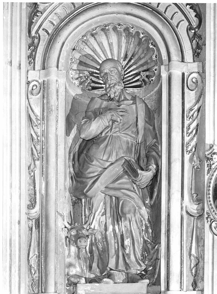 San Luca (statua, opera isolata) - bottega bergamasca (sec. XVII)