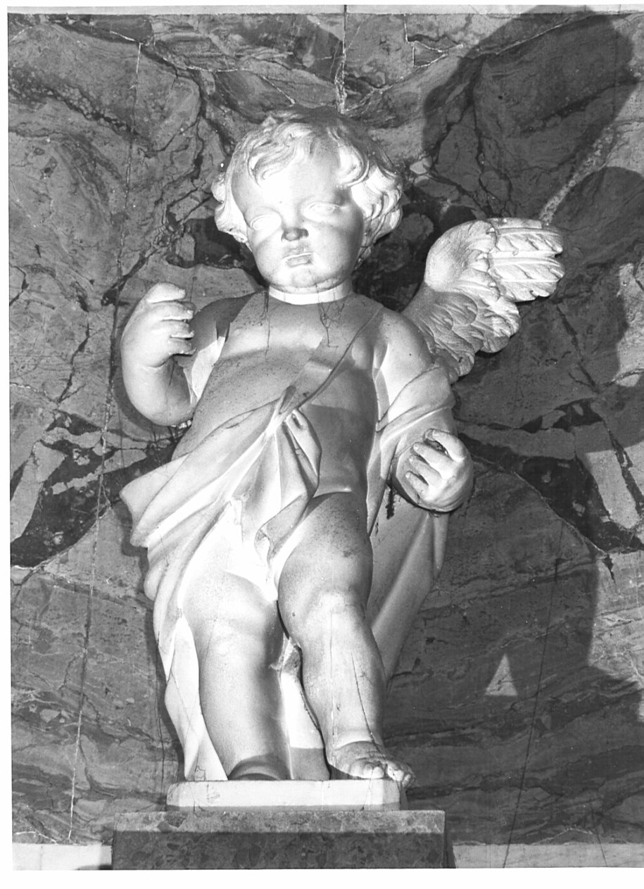 angioletto (statua, elemento d'insieme) di Callegari Santo detto Vecchio (sec. XVIII)
