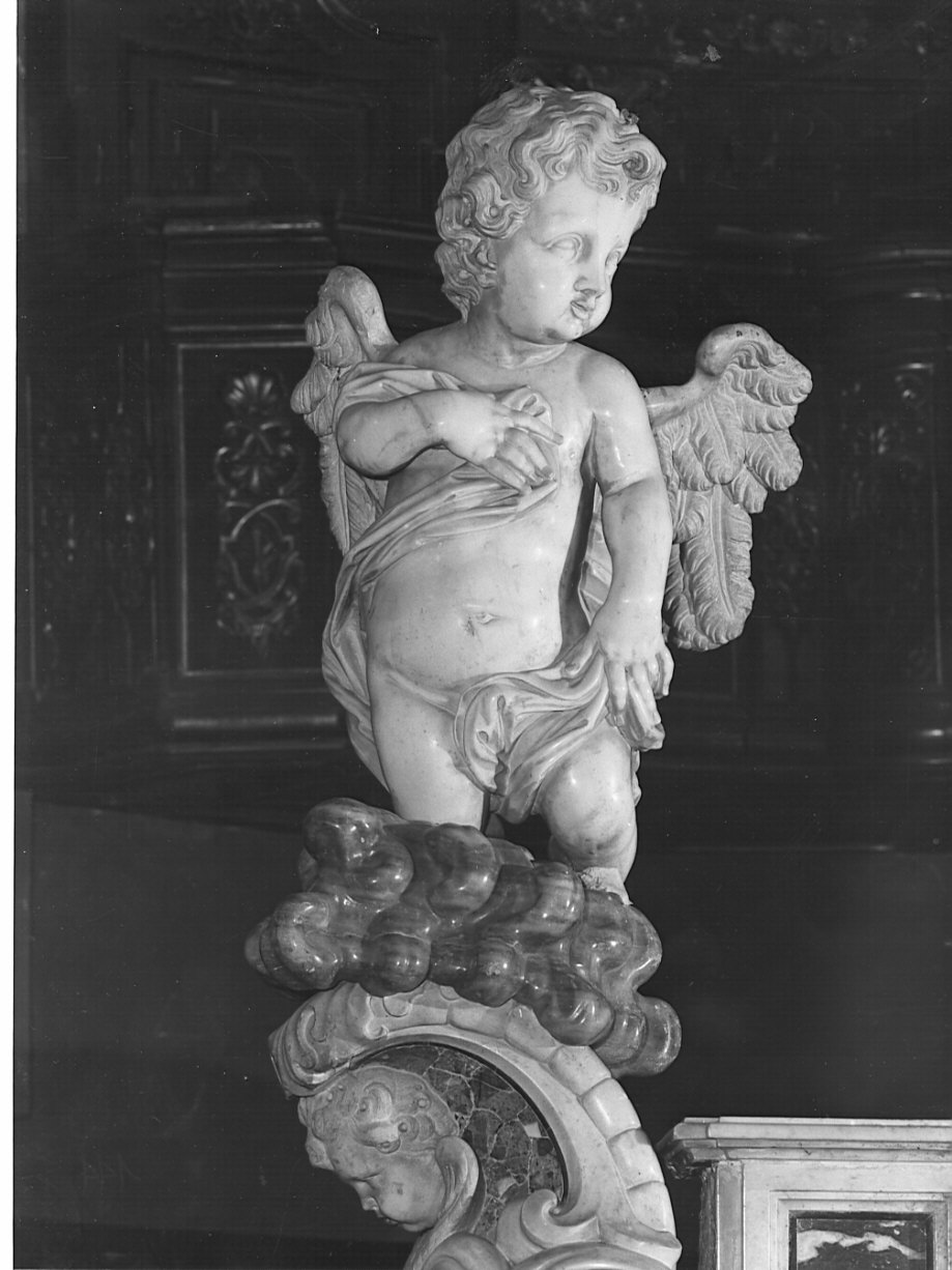 angioletto (scultura, opera isolata) di Fantoni Andrea (bottega) (sec. XVIII)