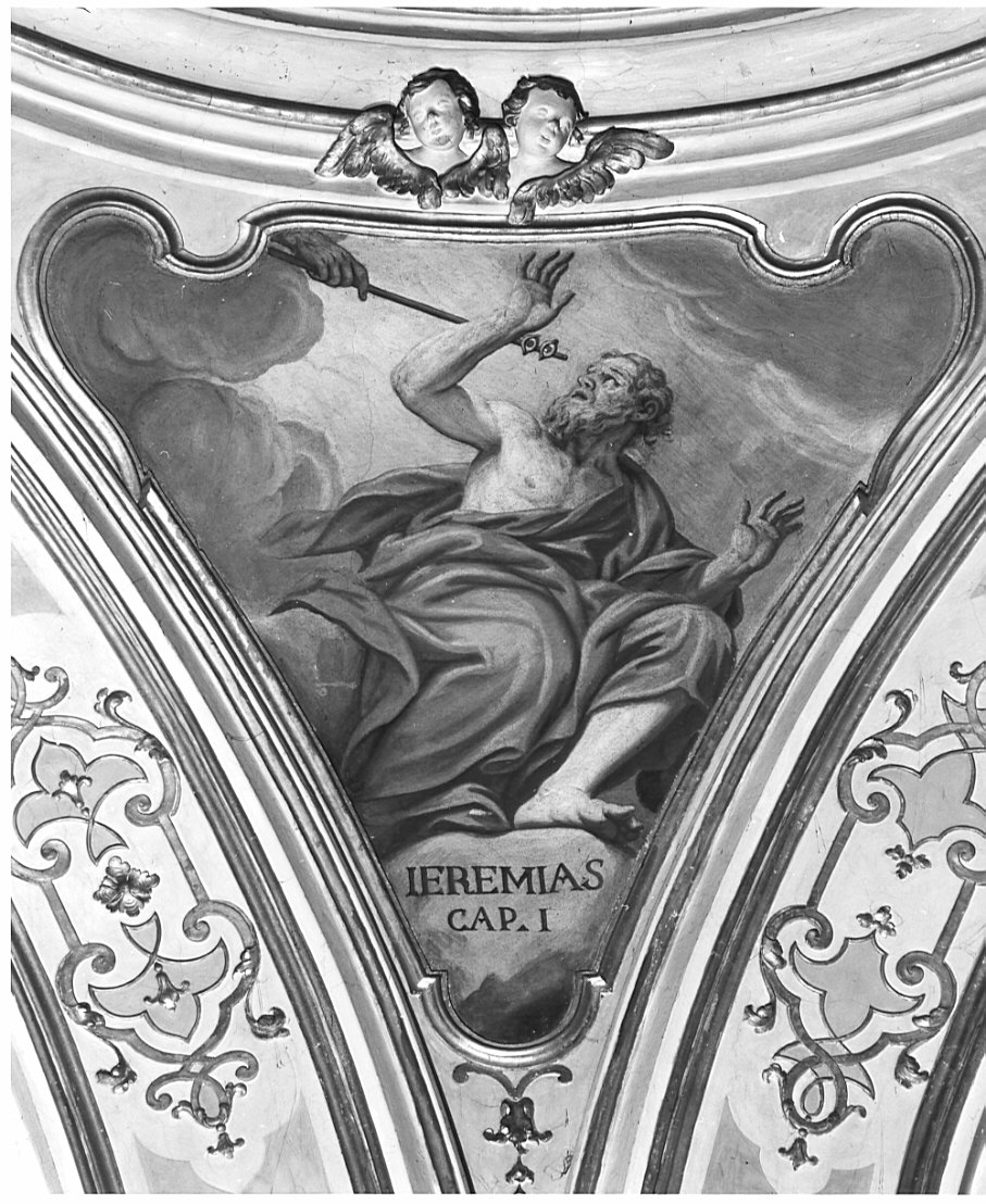 vocazione di Geremia (dipinto, elemento d'insieme) di Quaglio Giulio (sec. XVIII)