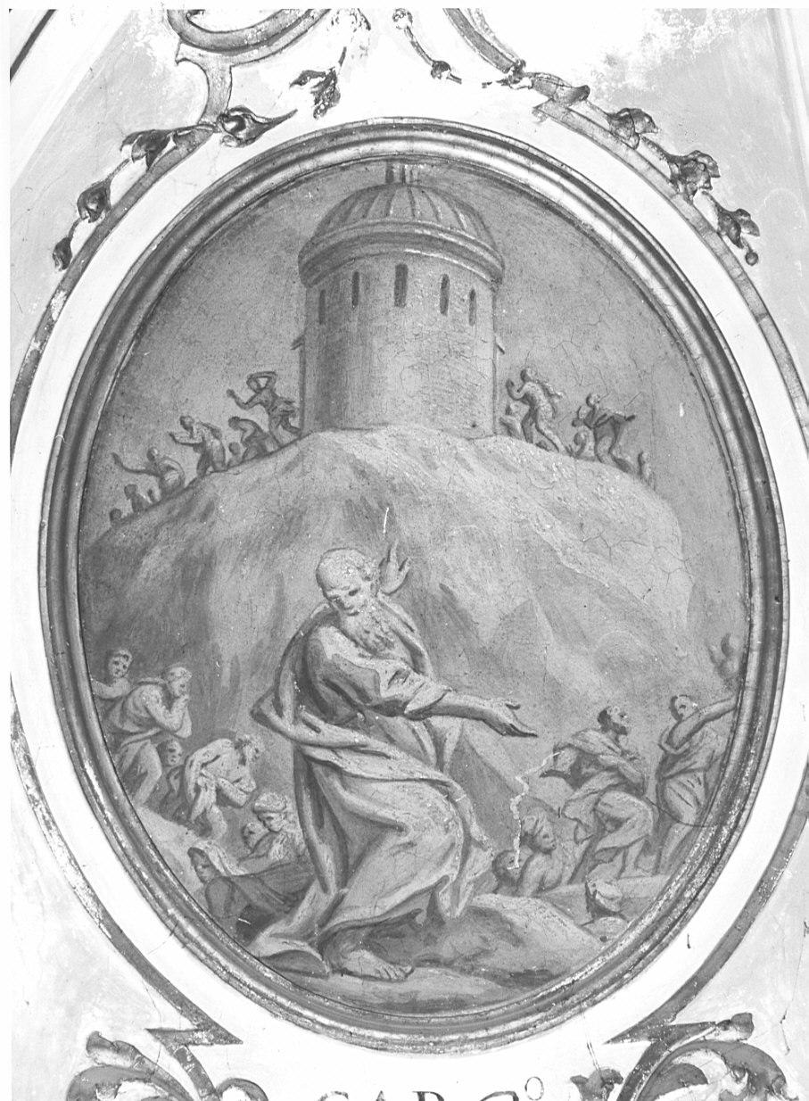 Isaia (dipinto, elemento d'insieme) di Quaglio Giulio (sec. XVIII)