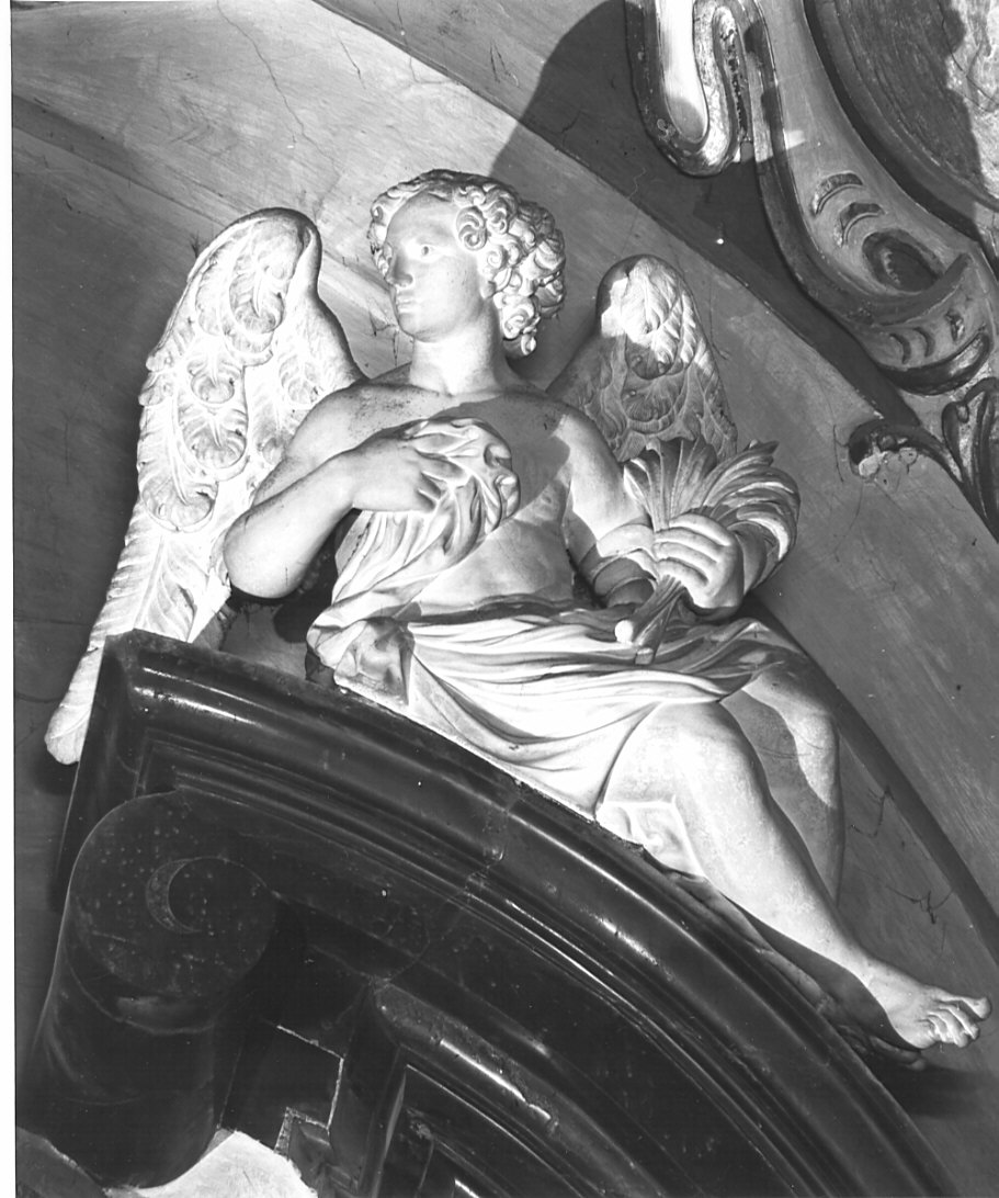 angelo (statua, elemento d'insieme) di Callegari Santo detto Vecchio (sec. XVII)