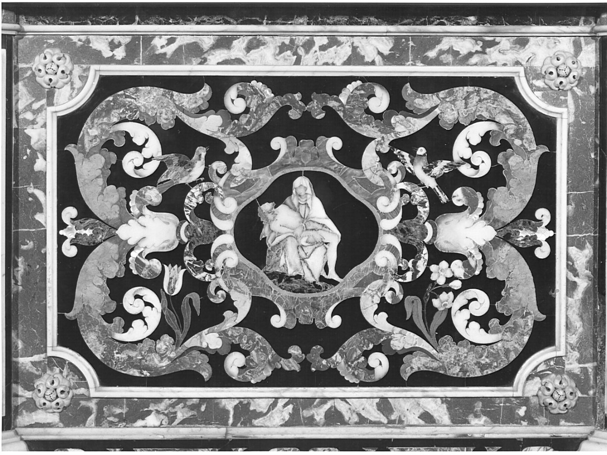 paliotto, elemento d'insieme di Corbarelli Domenico (secc. XVII/ XVIII)