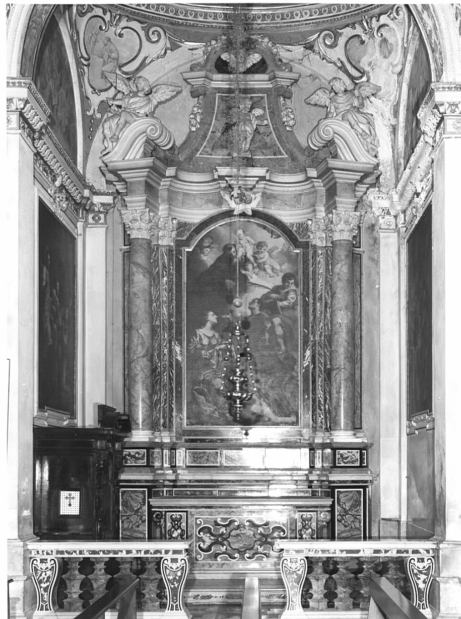 altare, complesso decorativo di Corbarelli Domenico (sec. XVIII)