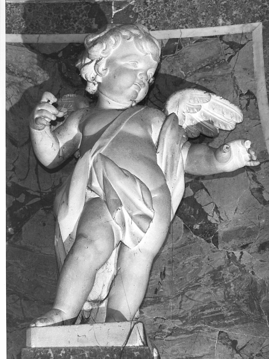 angelo (statua, elemento d'insieme) di Callegari Santo detto Vecchio (sec. XVIII)