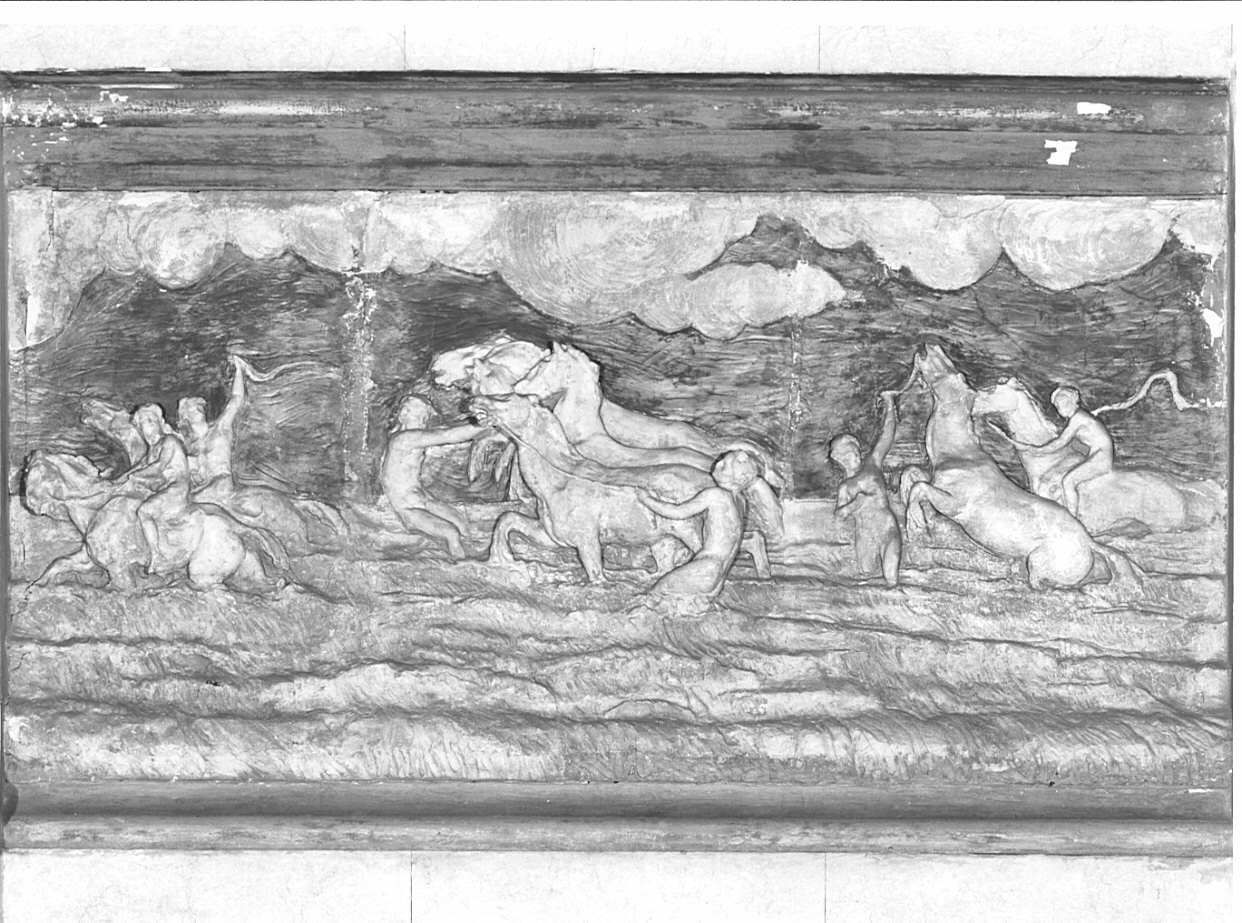 corteo marino (decorazione plastica, elemento d'insieme) di Bernasconi Tommaso (sec. XX)