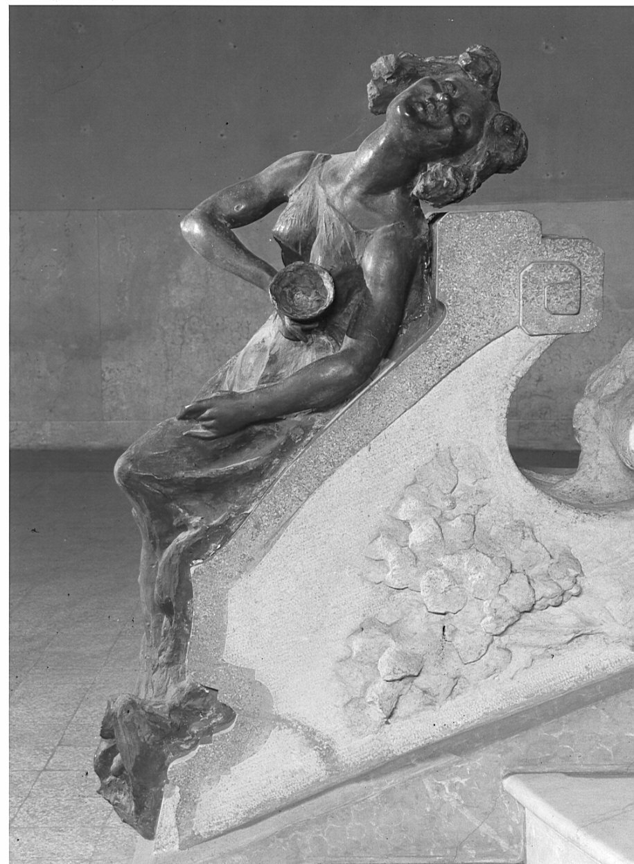 figura femminile (statua, opera isolata) - ambito lombardo (sec. XX)