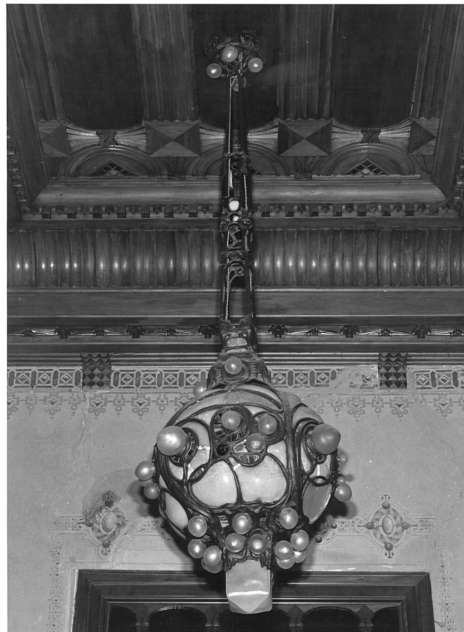 lampadario, opera isolata - produzione milanese (sec. XX)