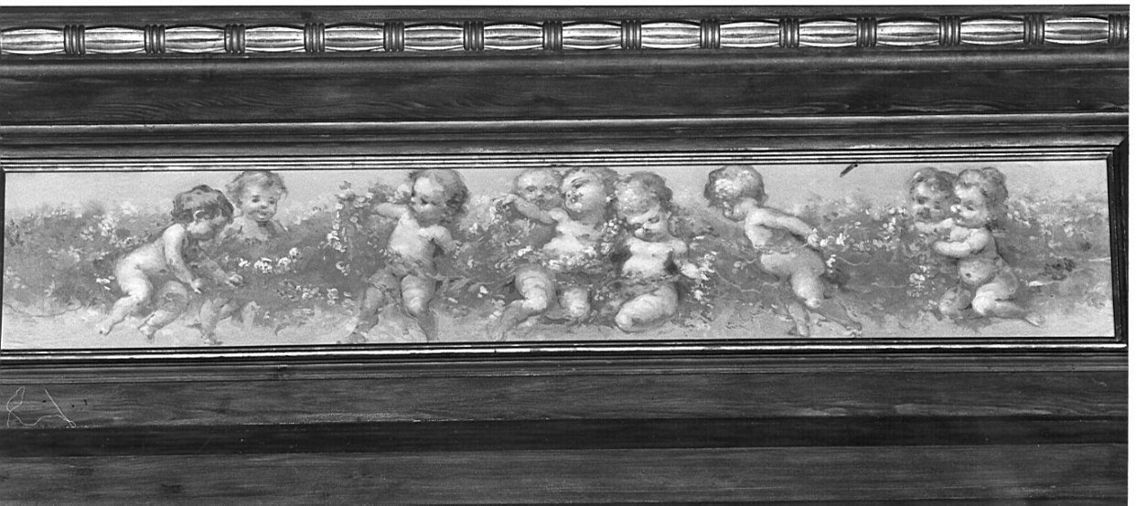 putti (dipinto, elemento d'insieme) - ambito lombardo (sec. XX)