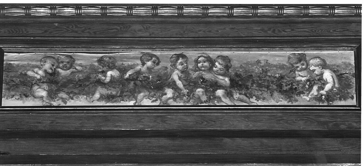 putti (dipinto, elemento d'insieme) - ambito lombardo (sec. XX)