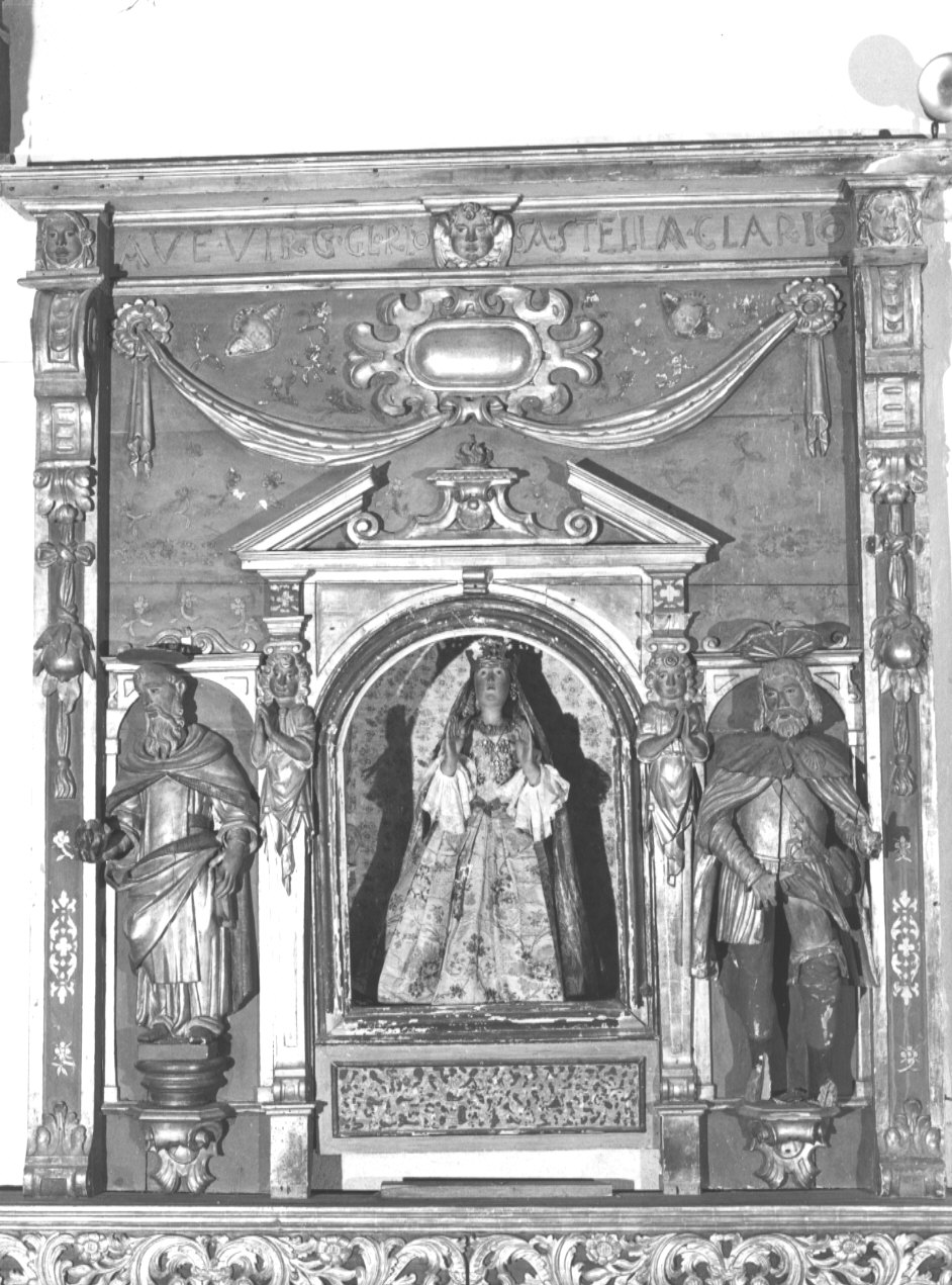 ancona, elemento d'insieme - bottega bergamasca (prima metà sec. XVI)