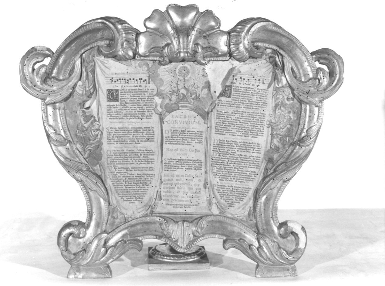 cartagloria, opera isolata - bottega bergamasca (sec. XVIII)