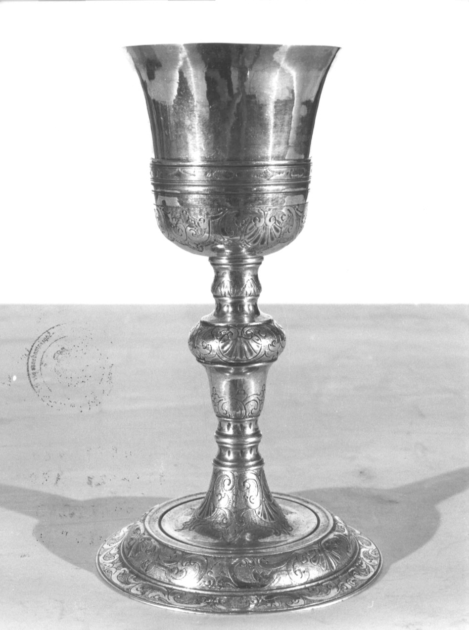 calice, opera isolata - bottega bergamasca (inizio sec. XVIII)