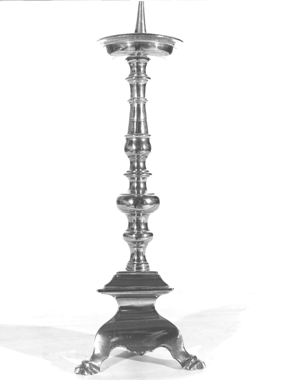 candeliere, coppia - bottega bergamasca (sec. XX)