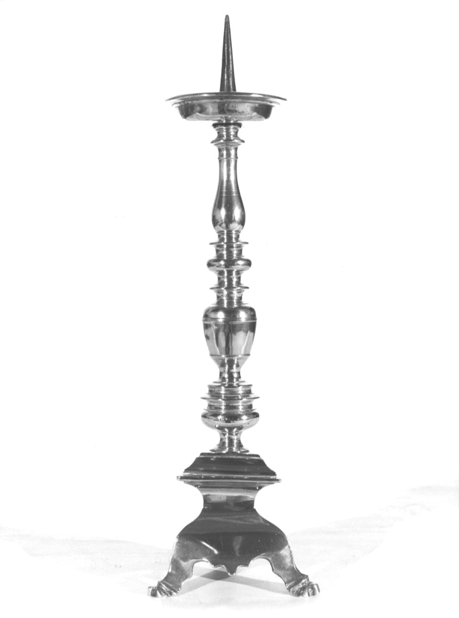 candeliere, coppia - bottega bergamasca (sec. XX)