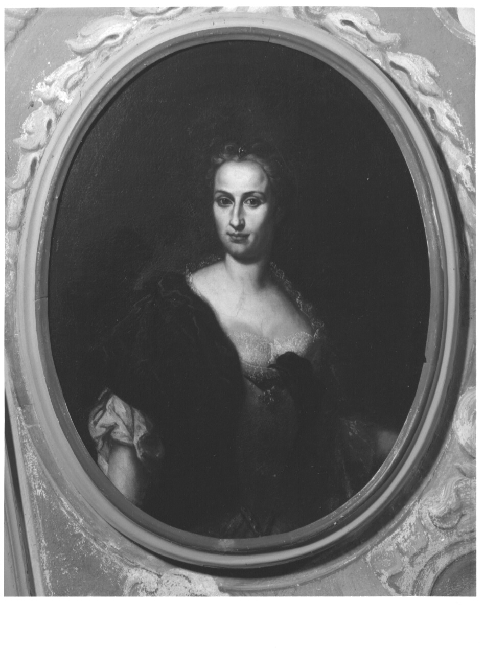 ritratto di gentildonna Pio di Savoia, ritratto di gentidonna Pio di Savoia (dipinto, opera isolata) - ambito romano (primo quarto sec. XVIII)