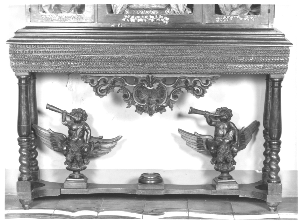 tavolo da muro, opera isolata - ambito portoghese (sec. XVII)