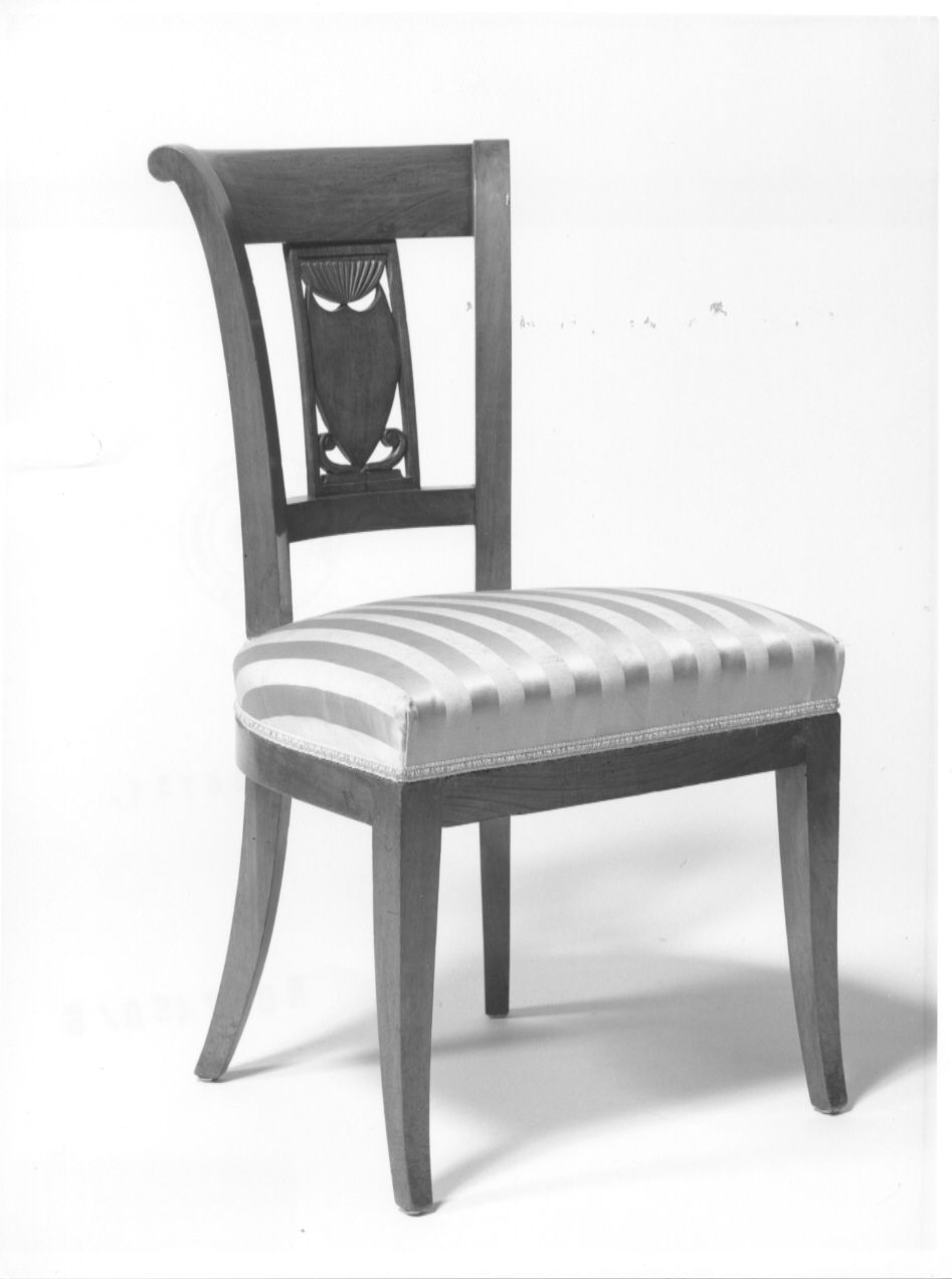 sedia, serie - ambito lombardo (sec. XIX)