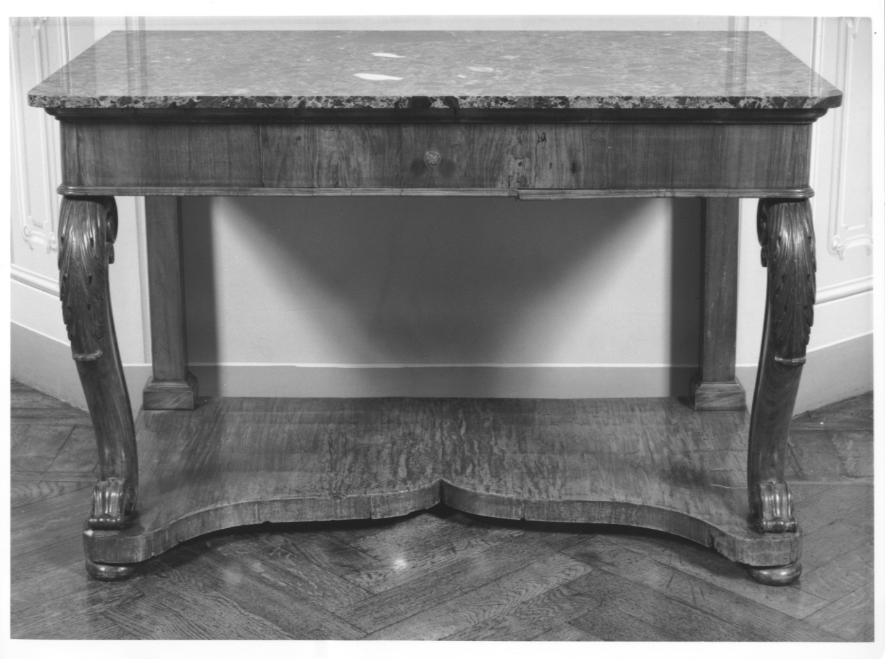 tavolo da muro, serie - ambito Italia settentrionale (sec. XIX)