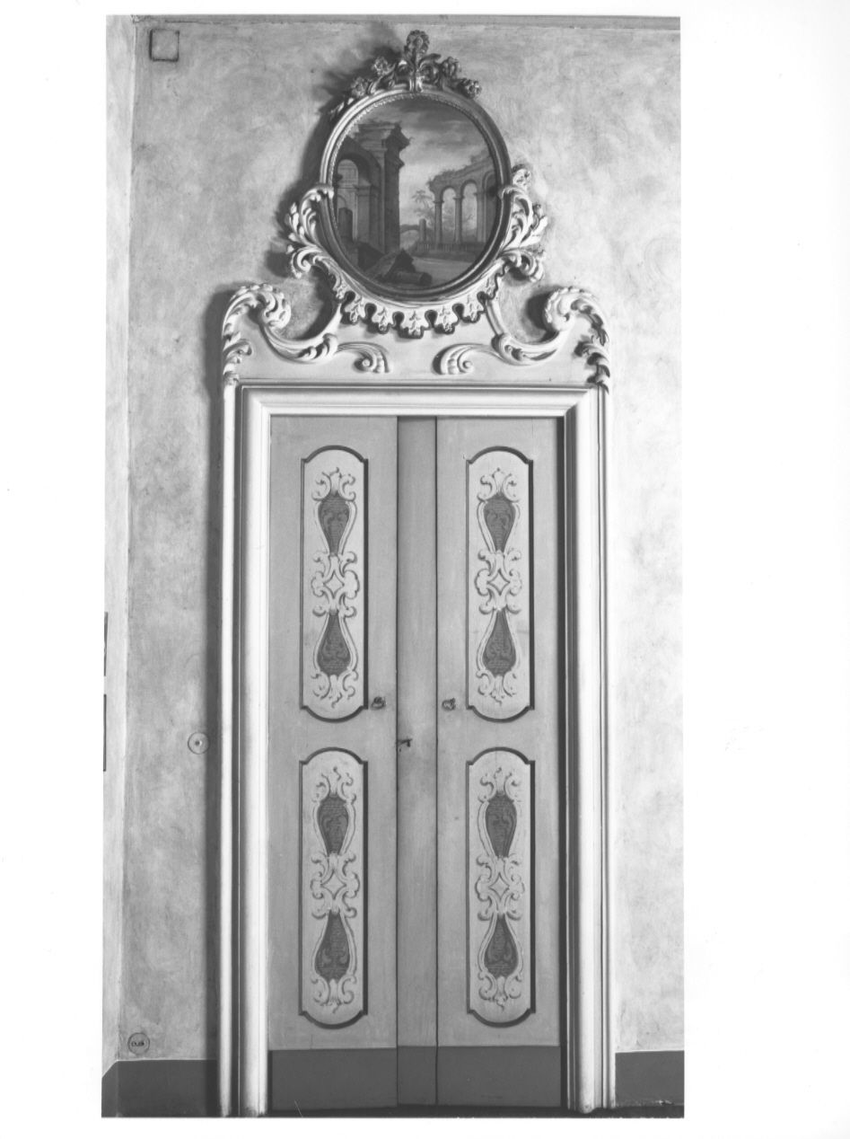 porta, serie di Majnoni d'Intimiano Achille (attribuito) - ambito lombardo (fine sec. XIX)