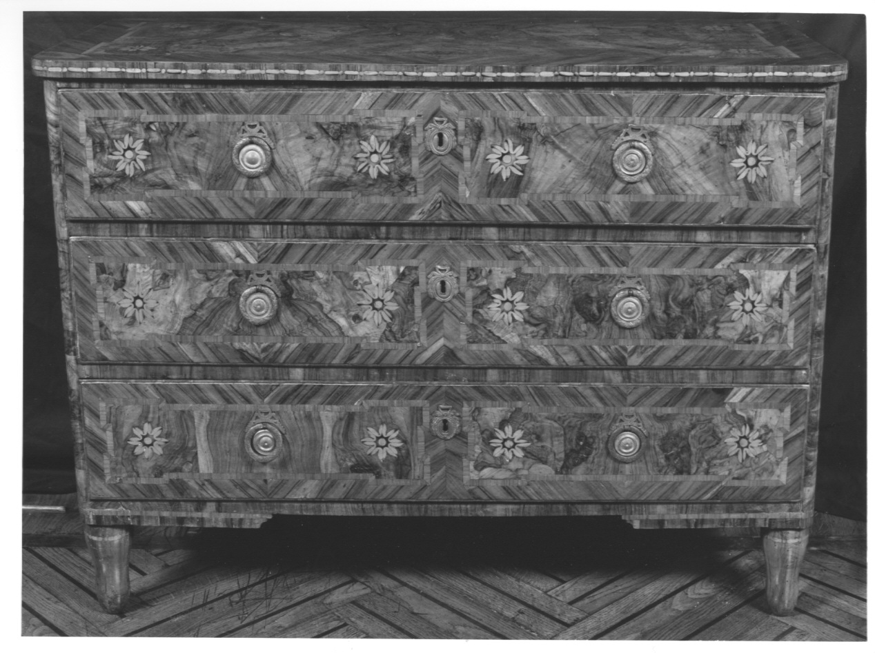 cassettone, serie - ambito lombardo (fine sec. XVIII)