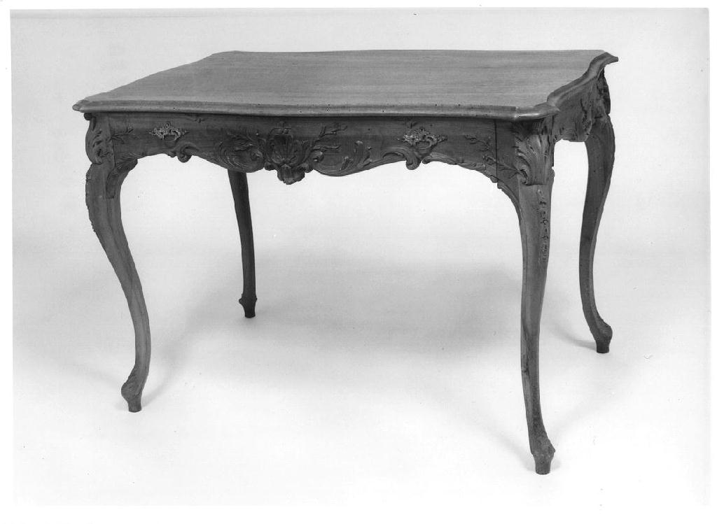 tavolo da centro, elemento d'insieme - ambito tedesco (ultimo quarto sec. XIX)