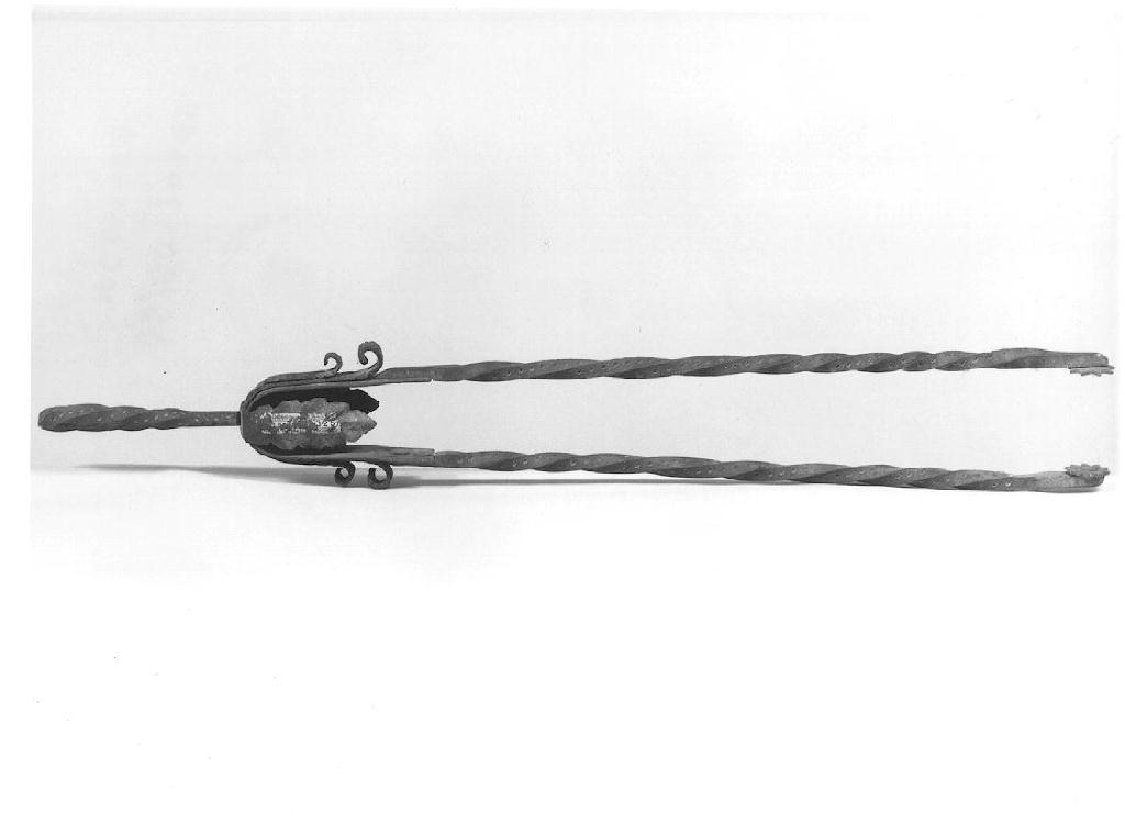 attizzatoio, elemento d'insieme - ambito lombardo (sec. XIX)