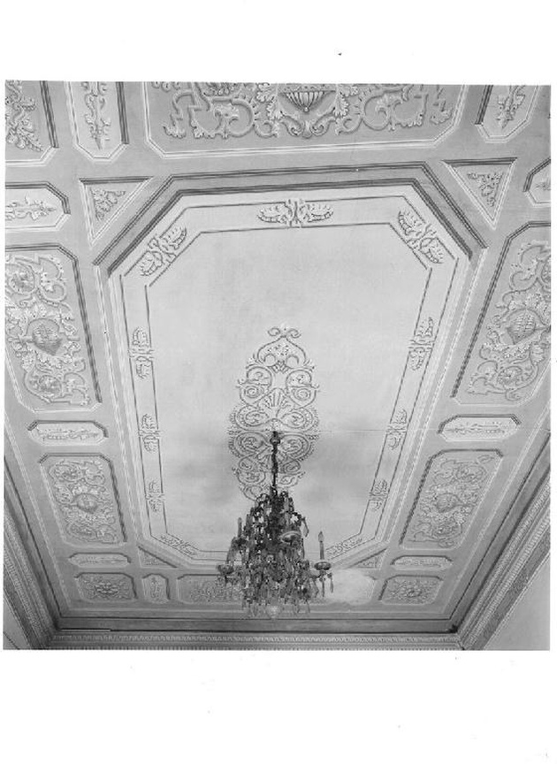 motivi decorativi (soffitto dipinto, elemento d'insieme) - ambito lombardo (secc. XIX/ XX)