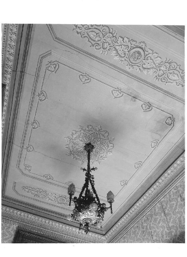 motivi decorativi (soffitto dipinto, elemento d'insieme) - ambito lombardo (secc. XIX/ XX)