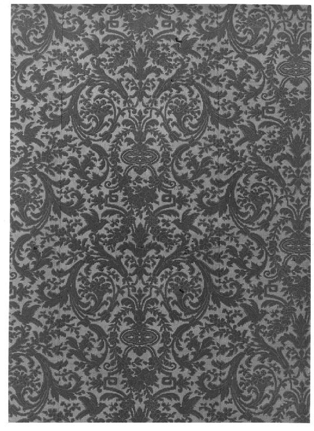 tappezzeria, elemento d'insieme - ambito tedesco (secc. XIX/ XX)