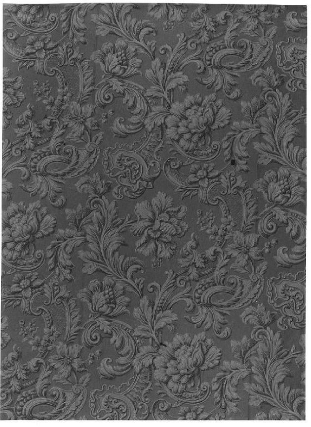 tappezzeria, elemento d'insieme - ambito tedesco (secc. XIX/ XX)