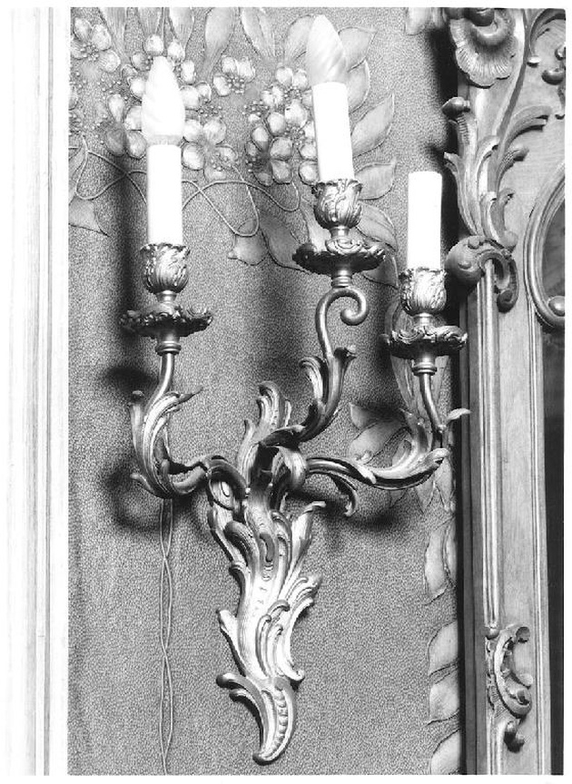 candeliere, serie - ambito tedesco (?) (fine/inizio secc. XIX/ XX)