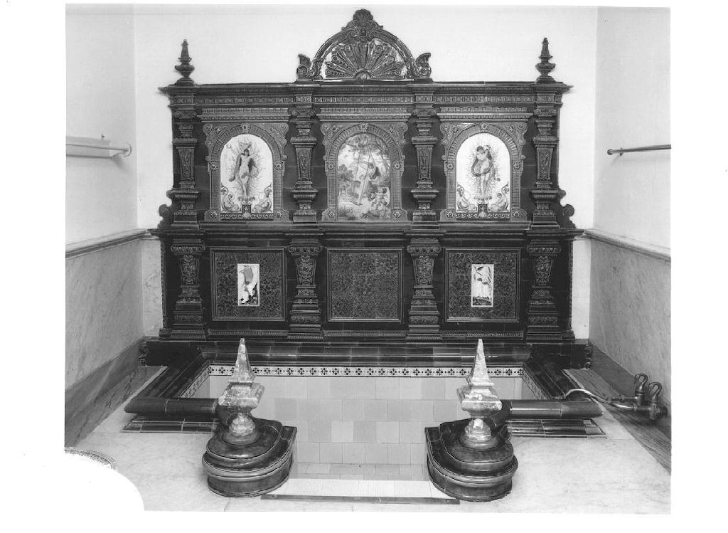 vasca, opera isolata - ambito tedesco (?) (secc. XIX/ XX)