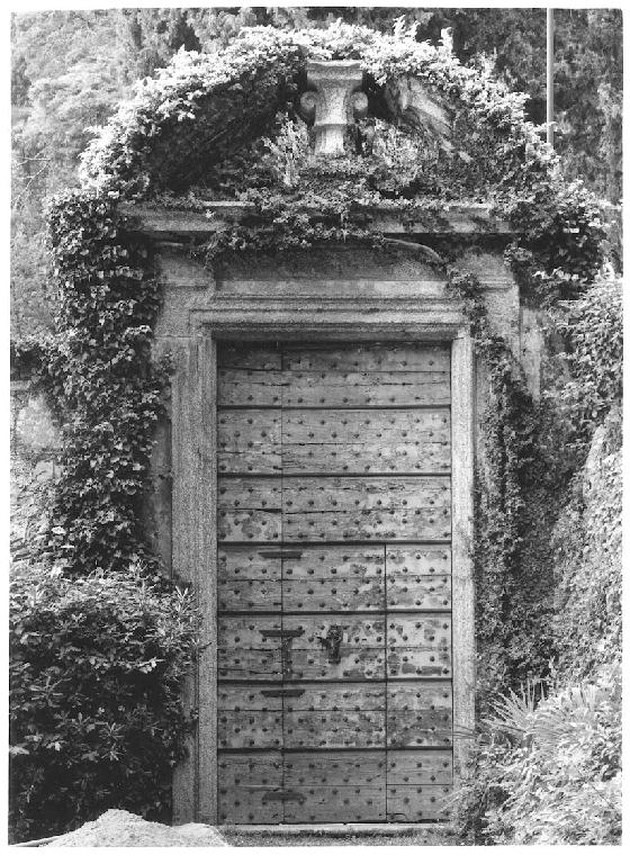 portale, opera isolata - ambito lombardo (seconda metà sec. XVIII)