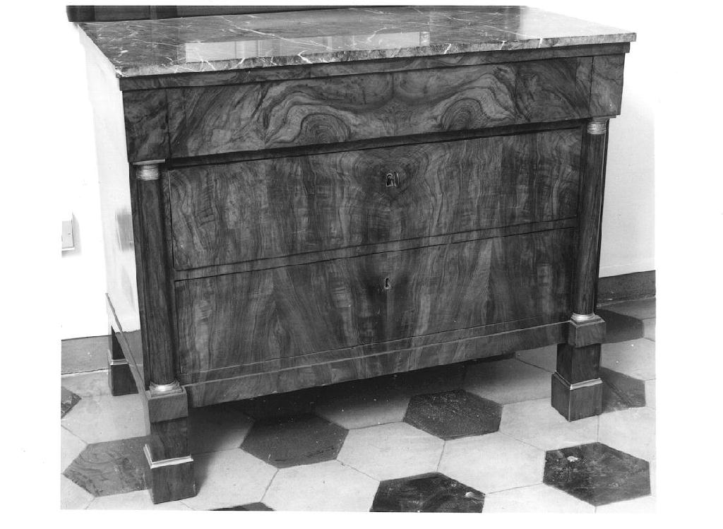 cassettone, opera isolata - ambito lombardo (metà sec. XIX)