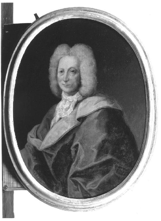 Busto maschile (dipinto, opera isolata) - ambito lombardo (prima metà sec. XVIII)