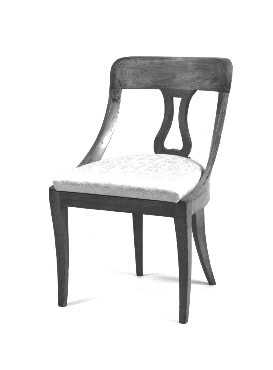 sedia, serie - ambito lombardo (prima metà sec. XIX)
