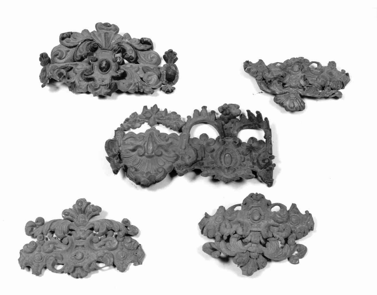 decorazione, opera isolata - produzione italiana (seconda metà sec. XIX)