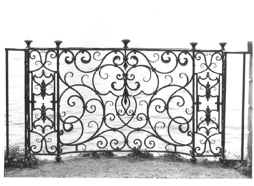 balaustrata, elemento d'insieme - ambito lombardo (sec. XIX)