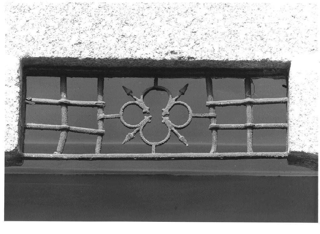 inferriata, serie - ambito lombardo (sec. XVII)