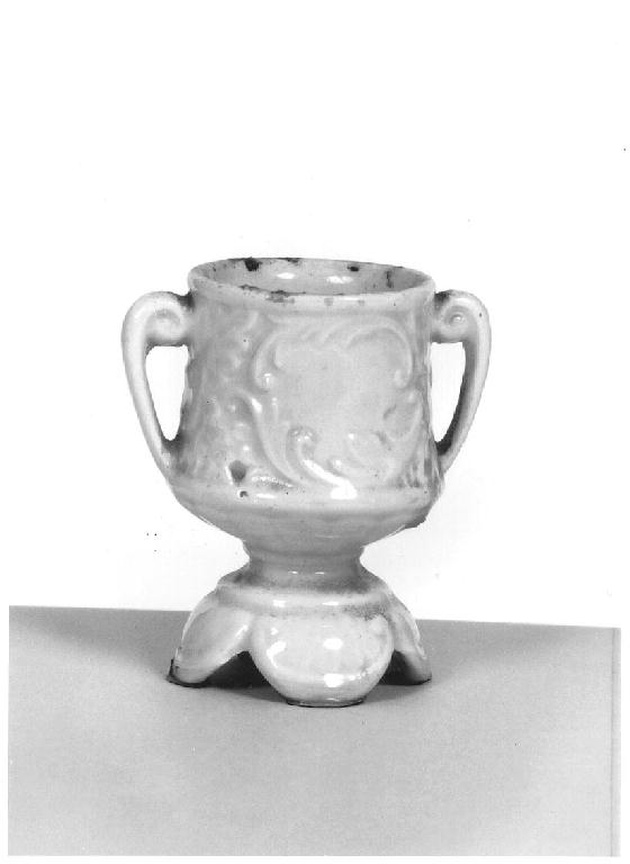 vasetto, opera isolata - ambito italiano (fine/inizio secc. XIX/ XX)